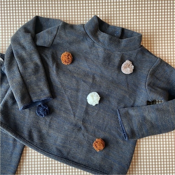 Zara baby girl autumn tones leggings and long sleeve top Set. Size 18-24 months - Picture 12 of 15